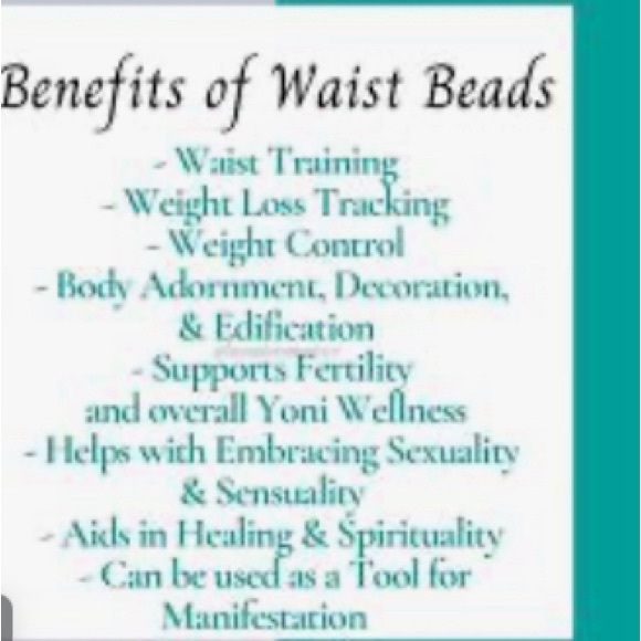 NEW Waistbeads‼️a beautiful bead 📿 for every beautiful body Multicolor Crystal - Picture 4 of 9